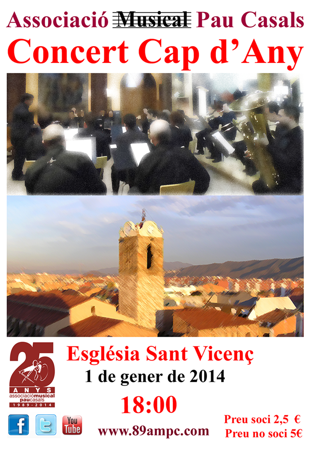 Concert Cap d’Any a Mollet