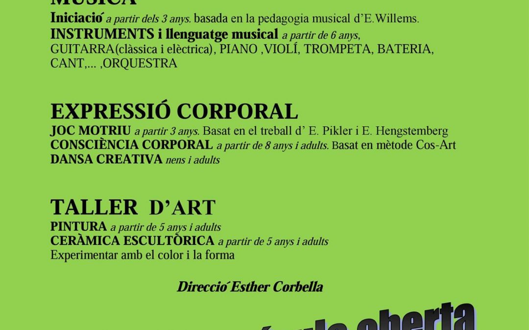 Classes de trompeta per al proper curs